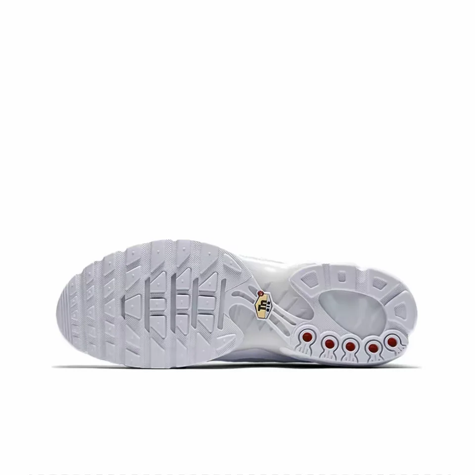 Nike Air Max Plus Triple White AJ2029-100 Shock-absorbing