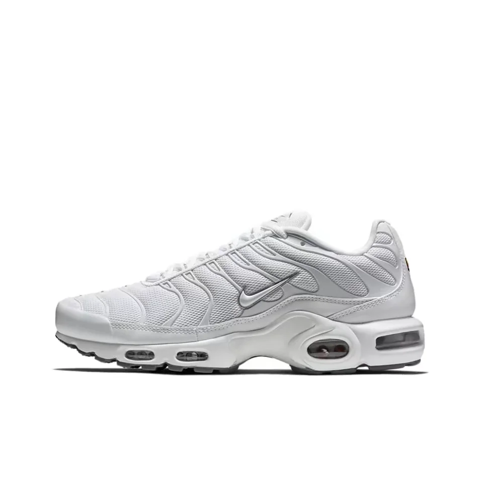 Nike Air Max Plus Triple White AJ2029-100 Shock-absorbing
