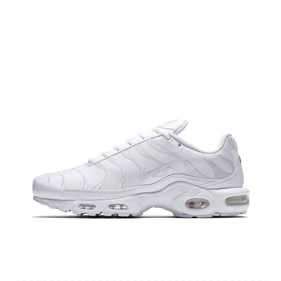 Nike Air Max Plus Triple White AJ2029-100 Shock-absorbing