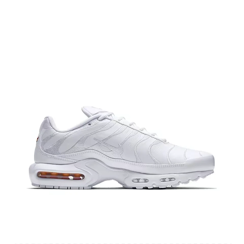Nike Air Max Plus Triple White AJ2029-100 Shock-absorbing